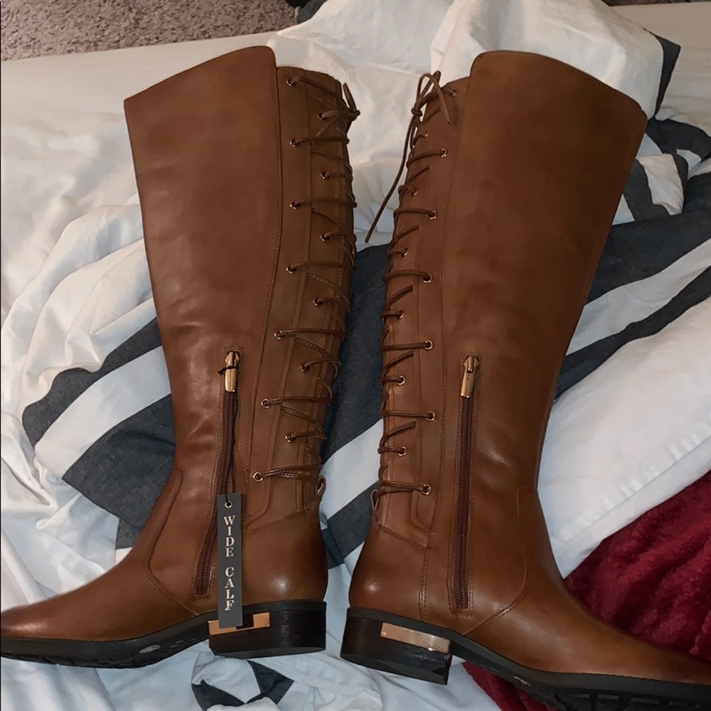 Vince Camuto Knee High Riding Style Boots - Picture 1 of 3